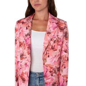NWT Liverpool Vibrant Floral Women's Blazer